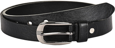 

Buckle Up Women Formal Black Artificial Leather Belt