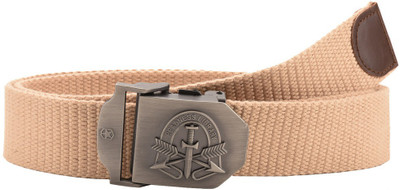 

Tiekart Men Casual Beige Metal Belt