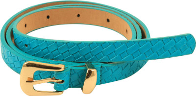 

Alvaro Women Casual Blue Artificial Leather Belt