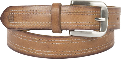 

Leder Concepts Women Formal Tan Genuine Leather Belt