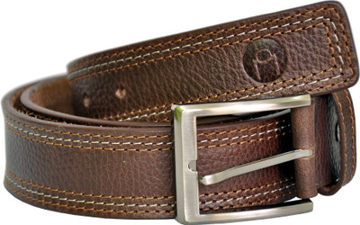 

MOSPL Men Party Brown Genuine Leather Belt
