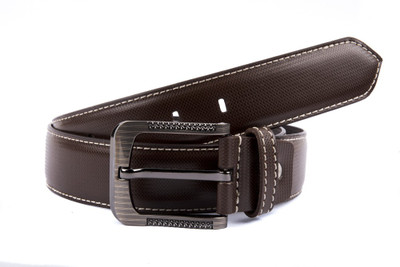 

Leather Hub Men Formal Brown Synthetic Belt
