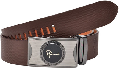 

Hawai Men Casual, Formal Brown Genuine Leather Belt