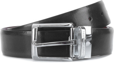 

Louis Philippe Men Black, Brown Metal Reversible Belt, Black and brown