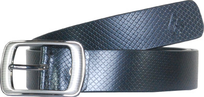 

Sondagar Arts Men Black Genuine Leather Belt