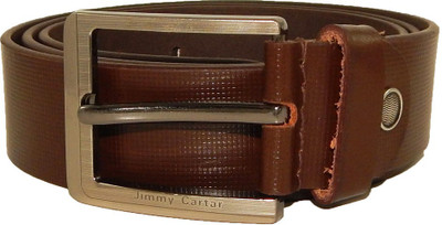 

Jimmy Carter Men Casual, Formal Brown Genuine Leather Belt