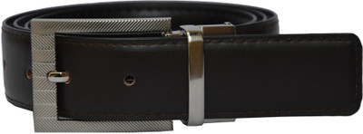 

Dennison Men Evening, Formal Brown, Black Genuine Leather Reversible Belt, Black;brown