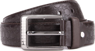 

Swiss Design Men Brown Genuine Leather Belt