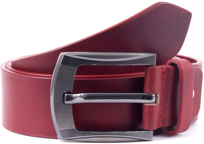 

Pacific Gold Men Formal, Casual Red Genuine Leather Belt