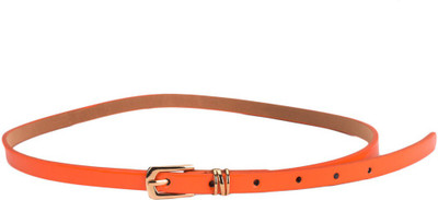 

Tiekart Women Casual Orange Synthetic Belt