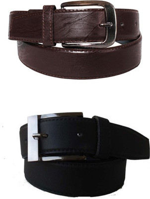 

Klaska Men Casual Black, Brown Artificial Leather Belt