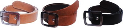

Nagar Enterprises Men Casual Multicolor Artificial Leather Belt, Multi-85