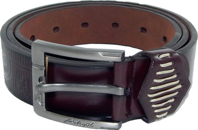 

Els Men Casual, Formal Brown Artificial Leather, Synthetic Belt