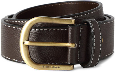 

Peter England Men Brown Artificial Leather Belt