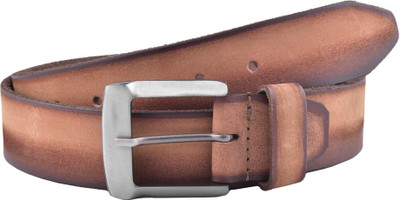 

Buckle Up Men Casual Tan Genuine Leather Belt