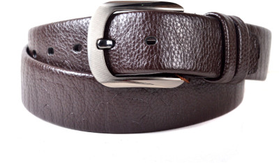 61% OFF on Drakemen Men Casual, Formal Brown Genuine Leather Belt