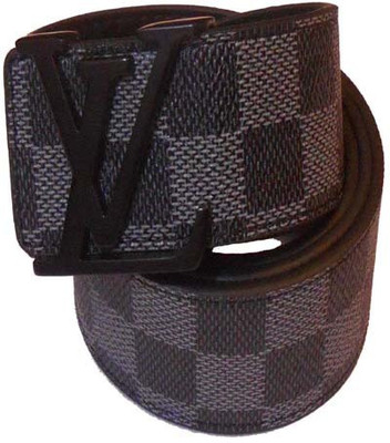 

M&Ms Men Casual Black Genuine Leather Belt