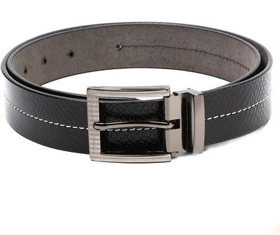 

WildHorn Men Casual Black Genuine Leather Belt