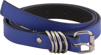 

SRS Women Casual Blue Artificial Leather Belt, Rblue-25