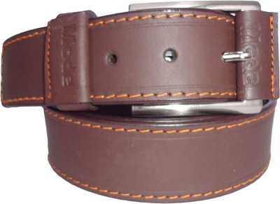 

Revo Men Casual Brown Genuine Leather Belt