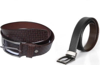 

Users Men Black, Brown Genuine Leather, Synthetic Belt