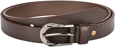 

Buckle Up Women Formal Brown Artificial Leather Belt
