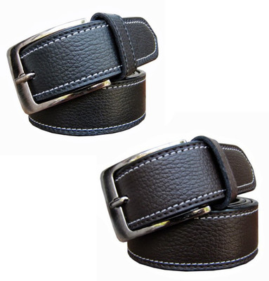 

DARITO Men Casual Multicolor Artificial Leather Belt, Black;brown