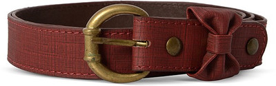 

Baggit Women Casual Red Synthetic Belt