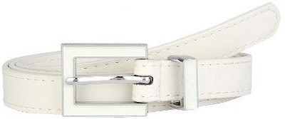 

Lino Perros Women Casual White Artificial Leather Belt