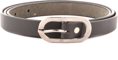 

Buckle Up Women Casual Black Genuine Leather Belt