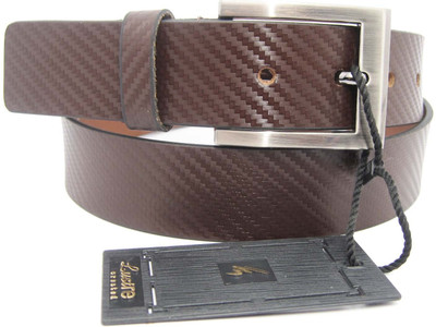 

Lustre International Men Formal Brown Genuine Leather Belt