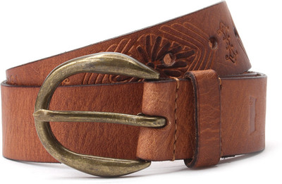 

Levi's Men Tan Metal Belt
