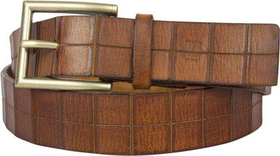 

Leder Concepts Men Formal Brown Genuine Leather Belt