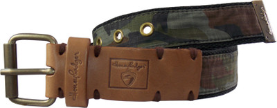 

Honey Badger Men & Women Casual Multicolor Canvas Belt, Camo print