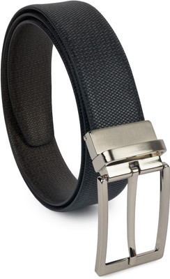 

Waist Wire Men Formal Black, Brown Genuine Leather Reversible Belt