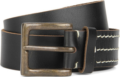 

WAC Men Brown Belt, Dark brown