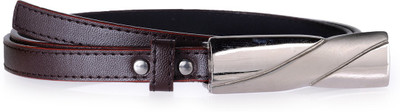

Allura Women Evening/Party, Casual, Semi-formal Brown Synthetic Belt