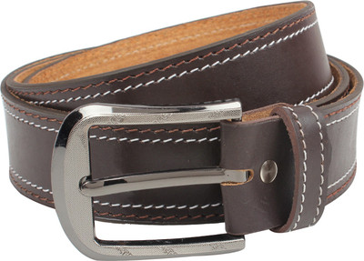 

Exotique Men Formal Brown Genuine Leather Belt