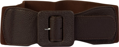 

TrendBAE Women Evening/Party Brown Artificial Leather Belt, B2cbrown