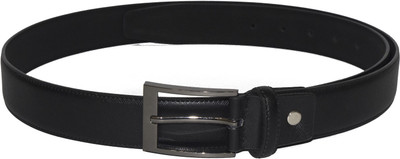 

Woodland Men Black Genuine Leather Belt