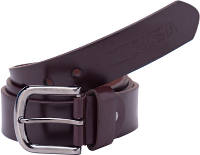 

Gansta Men Casual Brown Artificial Leather Belt