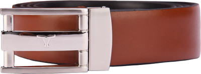 

Bulchee Men Black, Brown Genuine Leather Belt