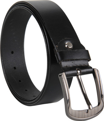 

Cottage Accessories Men Black Genuine Leather Belt, Black04