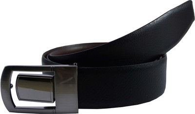 

Global Leather Boys Formal, Casual, Party, Evening Black, Brown Genuine Leather Reversible Belt
