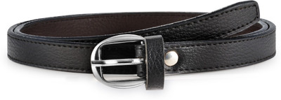 

Arum Women Black Genuine Leather Belt