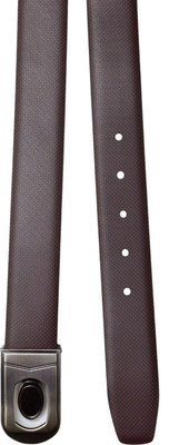 

Pacific Gold Men Formal Black Artificial Leather Reversible Belt, Black;brown