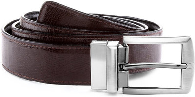 

Creative India Exports Men Casual, Formal Brown, Black Artificial Leather Reversible Belt, Black & brown