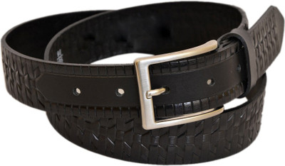 

KABANA Men Black Genuine Leather Belt