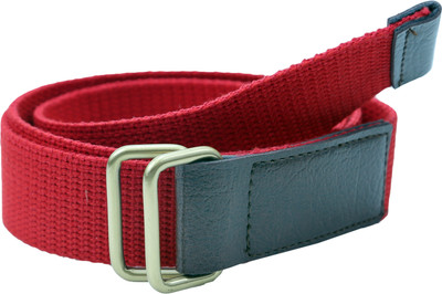 

Contra Men Red Canvas Belt, Red01