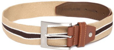 

John Players Men Belt, Beige